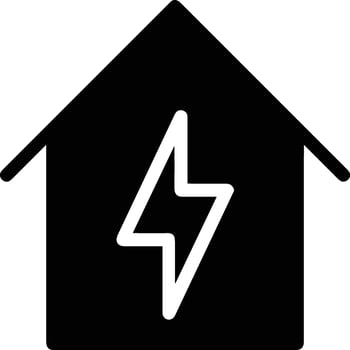 Home homepage icon symbol vector image. Illustration of the house real estate graphic property design image