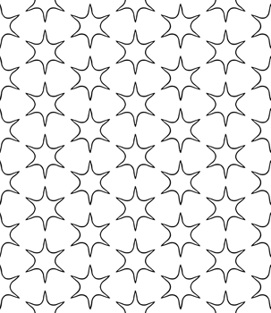 Black seamless abstract pattern. Overlay for background and backdrop. Ornamental design. PNG graphic illustration with transparent background.