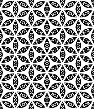 Black seamless abstract pattern. Overlay for background and backdrop. Ornamental design. PNG graphic illustration with transparent background.