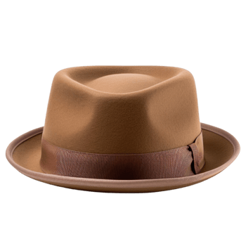 AI generated Fedora hat for man clip art png