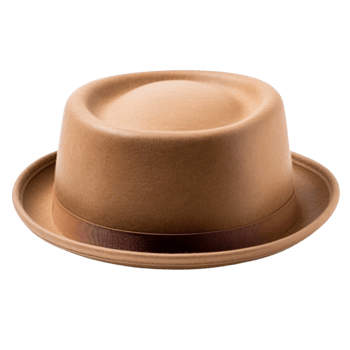 AI generated Fedora hat for man clip art png