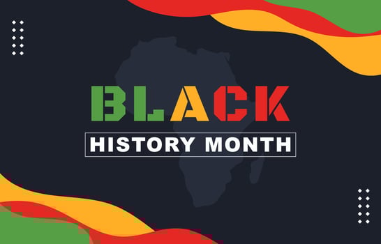 black history month background vector