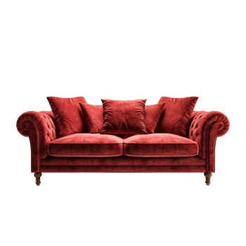 AI generated Sofa clip art png