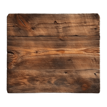 AI generated Wooden board clip art png