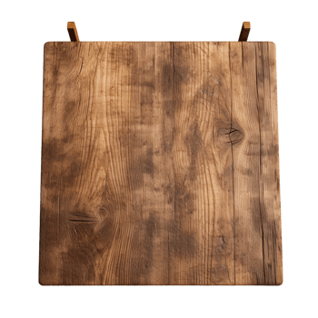 AI generated Wooden board clip art png
