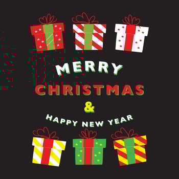 t-shirt design for Merry Christmas Holiday. Vector printable