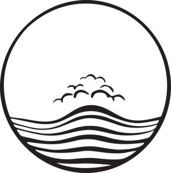 Mountain logo in tourism concept in minimal style for decoration png