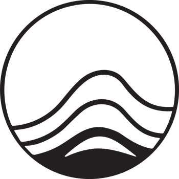 Mountain logo in tourism concept in minimal style for decoration png