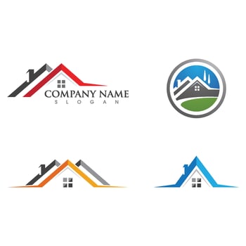 Property and Construction Logo design vector