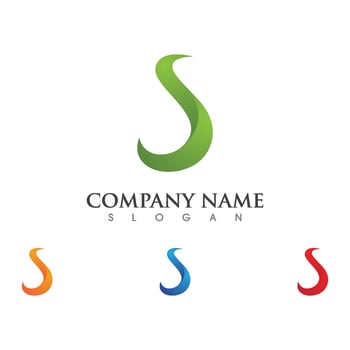 Business corporate S letter logo vector