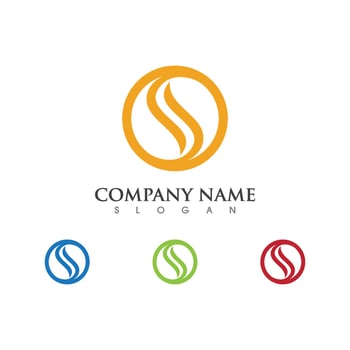 Business corporate S letter logo vector