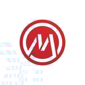 M Letter Logo Template vector