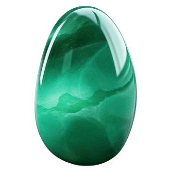 AI generated Jade stone gem clip art png