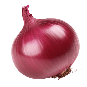 AI generated Red onion clip art png