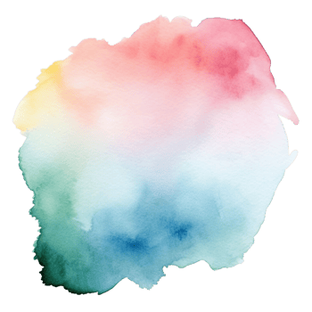 AI generated Watercolor spot clip art png