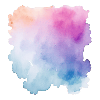 AI generated Watercolor spot clip art png