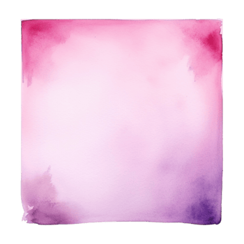 AI generated Watercolor square banner clip art png