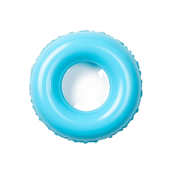 AI generated Inflatable ring clip art png