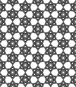 Black seamless abstract pattern. Overlay for background and backdrop. Ornamental design. PNG graphic illustration with transparent background.