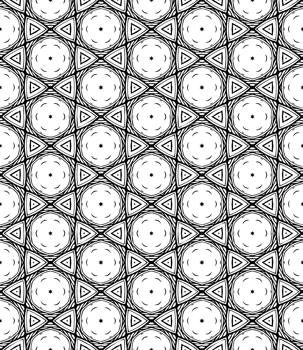 Black seamless abstract pattern. Overlay for background and backdrop. Ornamental design. PNG graphic illustration with transparent background.