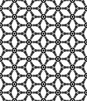 Black seamless abstract pattern. Overlay for background and backdrop. Ornamental design. PNG graphic illustration with transparent background.