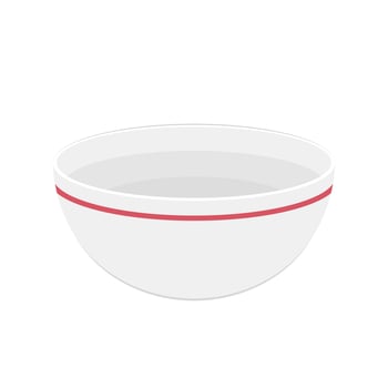 Bowl vector. Bowl stack. wallpaper. free space for text. symbol. vector