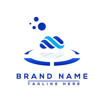 Letter IS blue Professional logo for all kinds of business vector