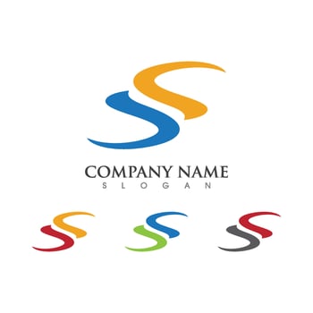 Business corporate S letter logo vector