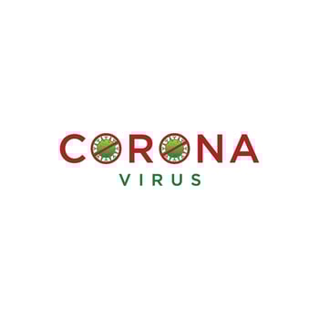 Vector illustration corona virus infection. 2019-nvoc virus.corona virus microbe. corona virus danger, corona cell. disense outbreak