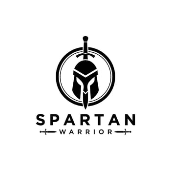 Spartan Logo Vector, Spartan Helmet, Head protection, warrior, soldier, logo, symbol, icon, vector