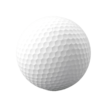 AI generated Golf Ball on Transparent Background - Ai Generated png