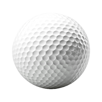 AI generated Golf Ball on Transparent Background - Ai Generated png