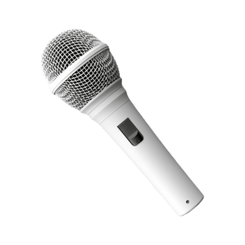 AI generated Podcast Microphone on Transparent Background - Ai Generated png