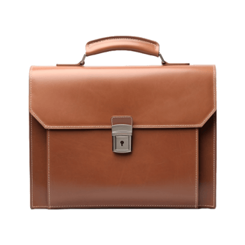 AI generated Office Bag on Transparent Background - Ai Generated png