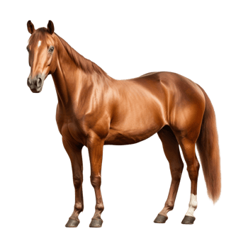 AI generated Beautiful Horse on Transparent Background - Ai Generated png