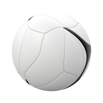 AI generated Volley Ball on Transparent Background - Ai Generated png