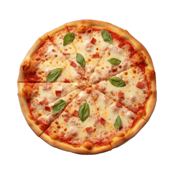 AI generated Pizza on Transparent Background - Ai Generated png