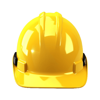 AI generated Construction Worker Cap or Hat on Transparent Background - Ai Generated png