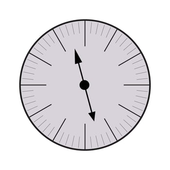 Clock Timer Vector design element.