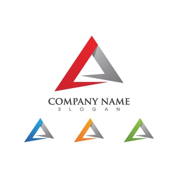 A Letter Logo Template vector