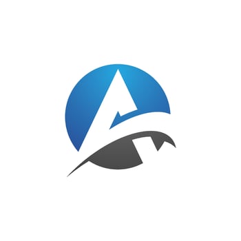 A Letter Logo Template vector