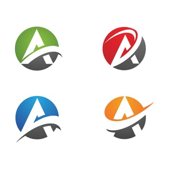 A Letter Logo Template vector