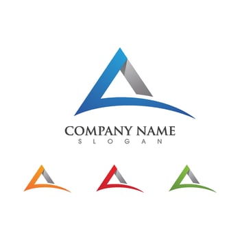 A Letter Logo Template vector