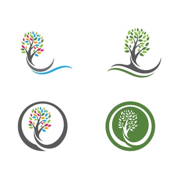 Tree branch vector ilustration design