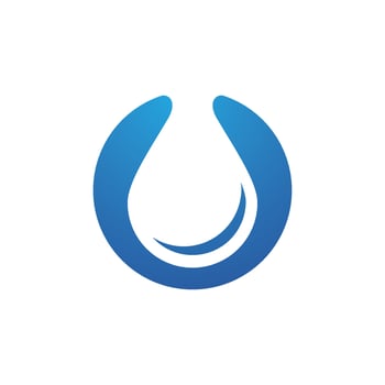 water drop Logo Template vector