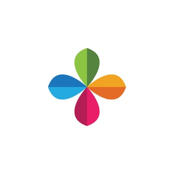 flower vector icon design
