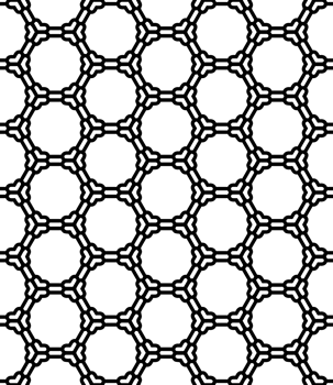 Black seamless abstract pattern. Overlay for background and backdrop. Ornamental design. PNG graphic illustration with transparent background.