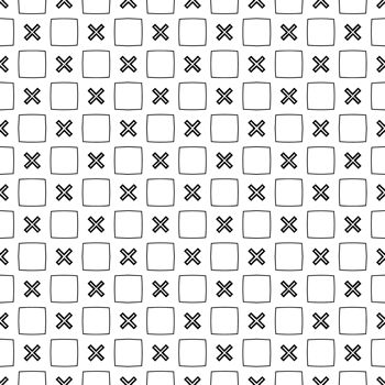 Black seamless abstract pattern. Overlay for background and backdrop. Ornamental design. PNG graphic illustration with transparent background.