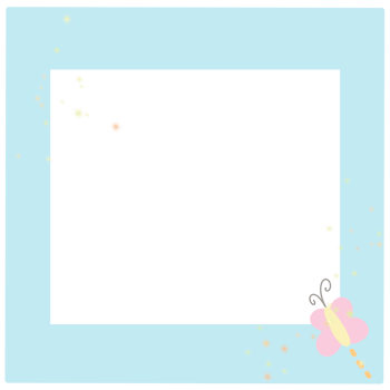 Butterfly Frame for decoration png