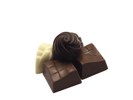 dark chocolate chocolates png